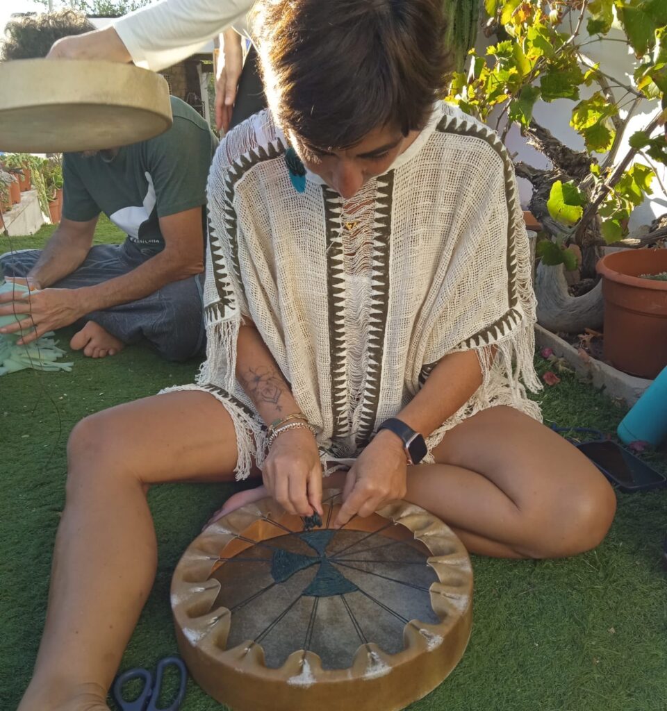 costruendo tambor